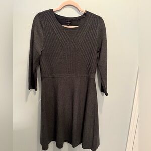 Talbots Pure Merino Wool Natural Fibers Sweater Dress Large Petite